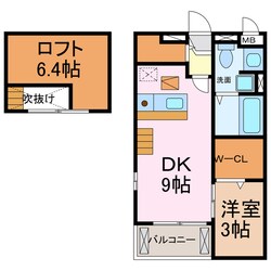 メロウハウスＣの物件間取画像